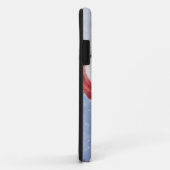 Kerstezel met een grappig rood pet Case-Mate iPhone case (Achterkant/rechts)