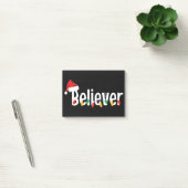 KerstFaith Believer | Santa Claus Xmas lampjes Post-it® Notes (Kantoor)