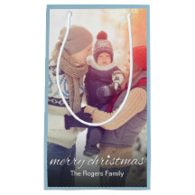 Kerstfamilie foto Eenvoudig aangepast