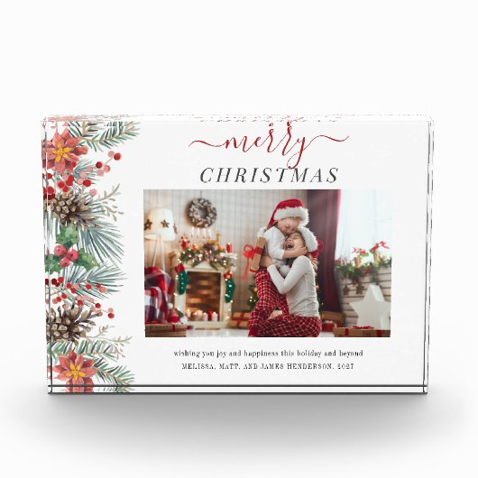 Kerstfamilie - Manuscript op basis van foto's (Voorkant)