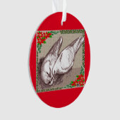 Kerstfamilie Ornament (voorkant)