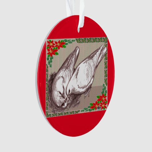 Kerstfamilie Ornament (voorkant)