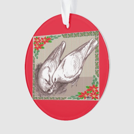 Kerstfamilie Ornament (voorkant)