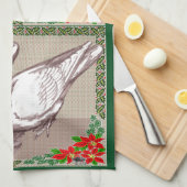 Kerstfamilie Theedoek (Quarter Fold)
