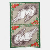 Kerstfamilie Theedoek (Verticaal)