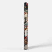 Kerstfantasie: Romantische iPhone 16, stoer hoesje (Achterkant / Rechts)