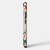 Kerstfantasie: Romantische iPhone 16, stoer hoesje (Achterkant / Links)