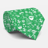 Kerstfavorieten: De kerstman Elf Snowman Santa Stropdas (Opgerold)
