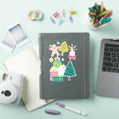 Kerstfavorieten Grote Sticker (iPad Cover)
