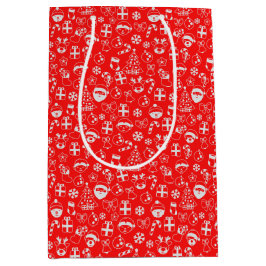 kerstfavorieten: Roodkerstkerstkerstkerstkerstkers Medium Cadeauzakje