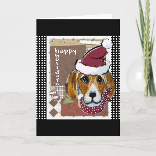 KERSTFBEAGLE FEESTDAGEN KAART (Voorkant)