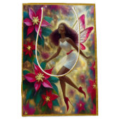 Kerstfee Collectie - Auburn Natuurlijk Haar Medium Cadeauzakje (Voorkant)