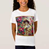 Kerstfee Collectie - Auburn Natuurlijk Haar T-shirt (Voorkant)