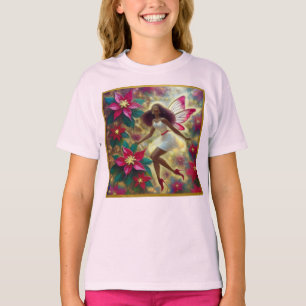 Kerstfee Collectie - Auburn Natuurlijk Haar T-shirt
