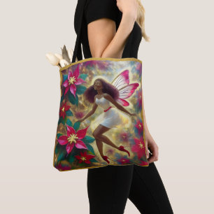 Kerstfee Collectie - Auburn Natuurlijk Haar Tote Bag