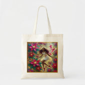 Kerstfee Collectie - Auburn Natuurlijk Haar Tote Bag (Voorkant)