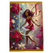 Kerstfee Collectie Plum Tint Natuurlijk Haar Medium Cadeauzakje (Achterkant)