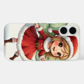 Kerstfee IPhone 16 hoesjes (Achterkant (horizontaal))