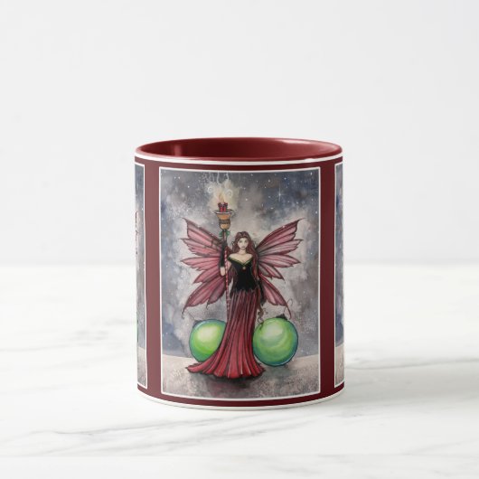 Kerstfee Mok door Molly Harrison (Midden)