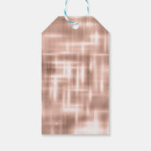 Kerstfee op Sparkle Roos Gold Cadeaulabel (Achterkant)