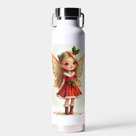 Kerstfee Waterflessen Waterfles (Voorkant)