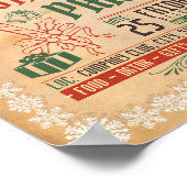 kerstfeebrochure poster (Hoek)