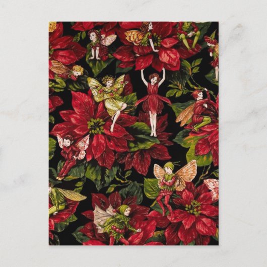 KERSTFEEËN FEESTDAGENKAART (Voorkant)