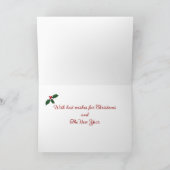 kerstfeeën labradors feestdagen kaart (Binnen)