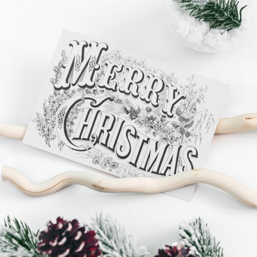  kerstfeest 1876 Illustratie Feestdagenkaart