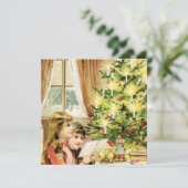 Kerstfeest 1902 kaart (Staand voorkant)