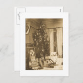 Kerstfeest 1906 feestdagenkaart (Voorkant / Achterkant)