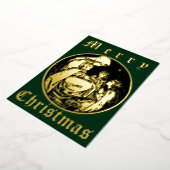  kerstfeest 1915 folie feestdagenkaart (Gedraaid)