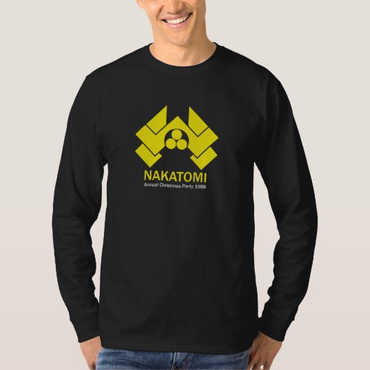 Kerstfeest 1988 in Nakatomi T-shirt (Voorkant)
