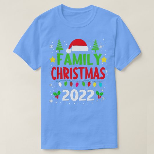 Kerstfeest 2022, team kerstman Pa T-shirt (Design voorkant)