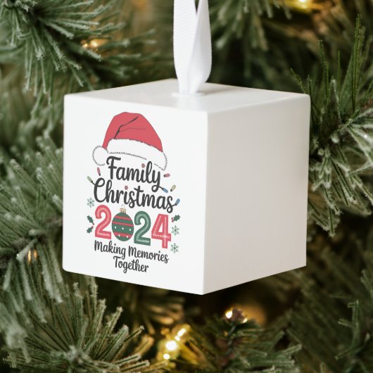 Kerstfeest 2024 samen herinneringen maken decoratie (Boom)