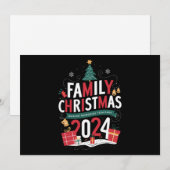 Kerstfeest 2024 samen herinneringen maken feestdagenkaart (Voorkant / Achterkant)