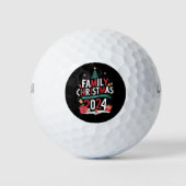 Kerstfeest 2024 samen herinneringen maken golfballen (Voorkant)