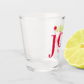 Kerstfeest 2 shot glas (Links)