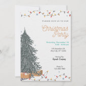 Kerstfeest Aankondiging Bomen Feest Merry (Voorkant)