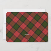 Kerstfeest: Aankondiging kerstfeest (Achterkant)