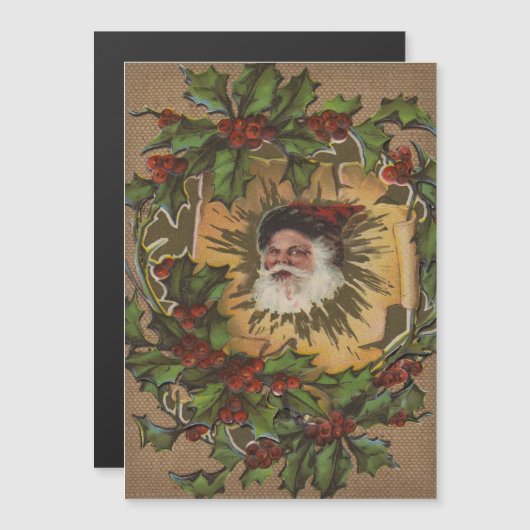 kerstfeest Antiek Holly (Voorkant / Achterkant)