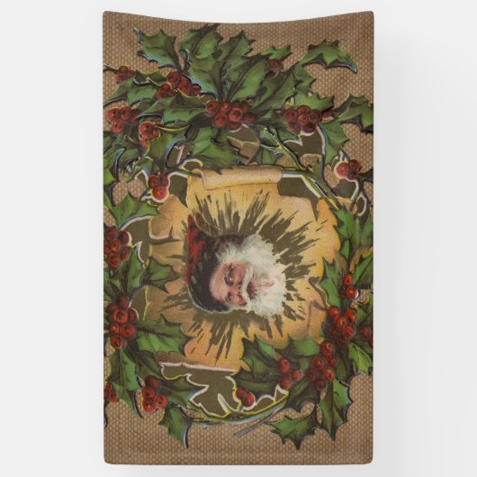  kerstfeest Antiek Holly Spandoek (Verticaal)