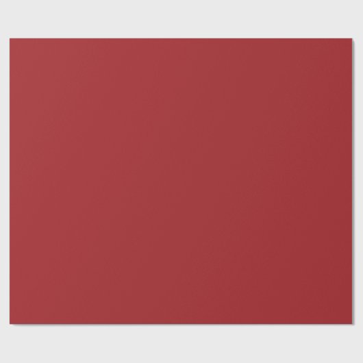 kerstfeest Antiek rood Cadeaupapier (Vlak)