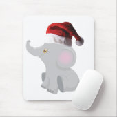 Kerstfeest Baby Elephant Muismat (Met muis)