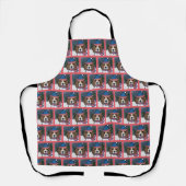 KERSTFEEST BEAGLE SCHORT (Voorkant)