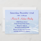 Kerstfeest bedrijf kaart (Achterkant)