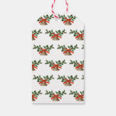 Kerstfeest Bedrijfs Kerst Borrel Cadeaulabel (Achterkant)