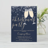 Kerstfeest Bedrijfsbureau Vakantiefeest Kaart (Staand voorkant)