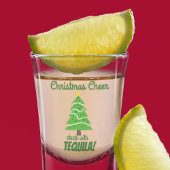 Kerstfeest begint met Tequila Funny Holiday Shot Glas