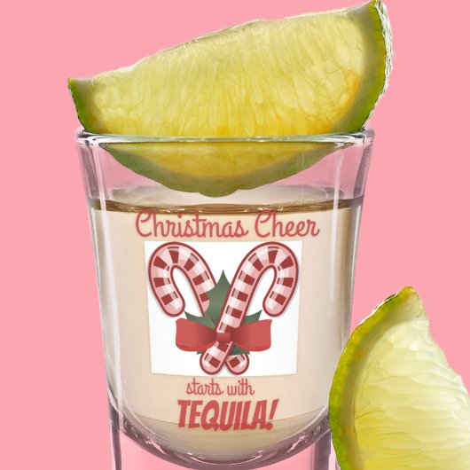 Kerstfeest begint met Tequila Funny Holiday Shot Glas